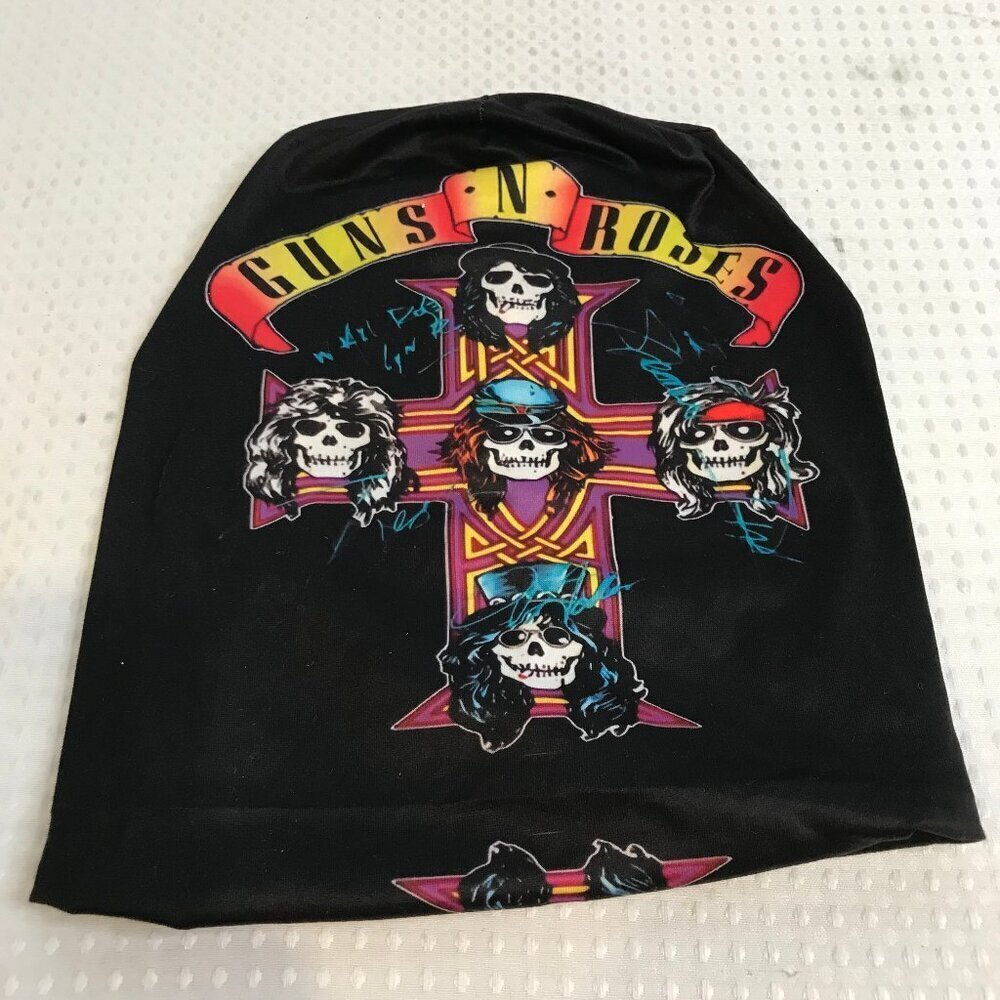 GUNS N ROSES SKULL CAP NEW